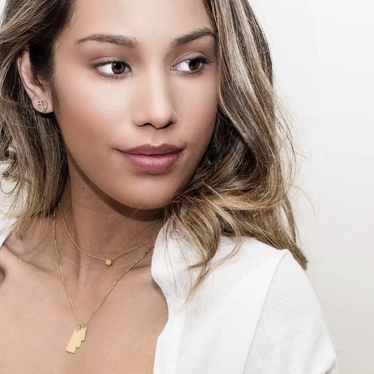 Initial Choker Necklace