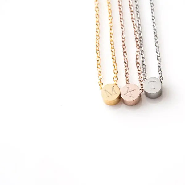 Initial Necklaces