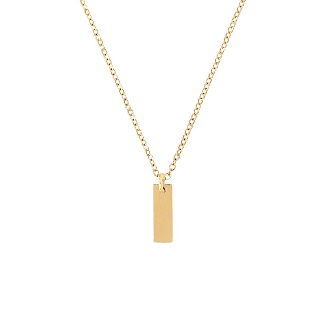 Small Tag Necklace